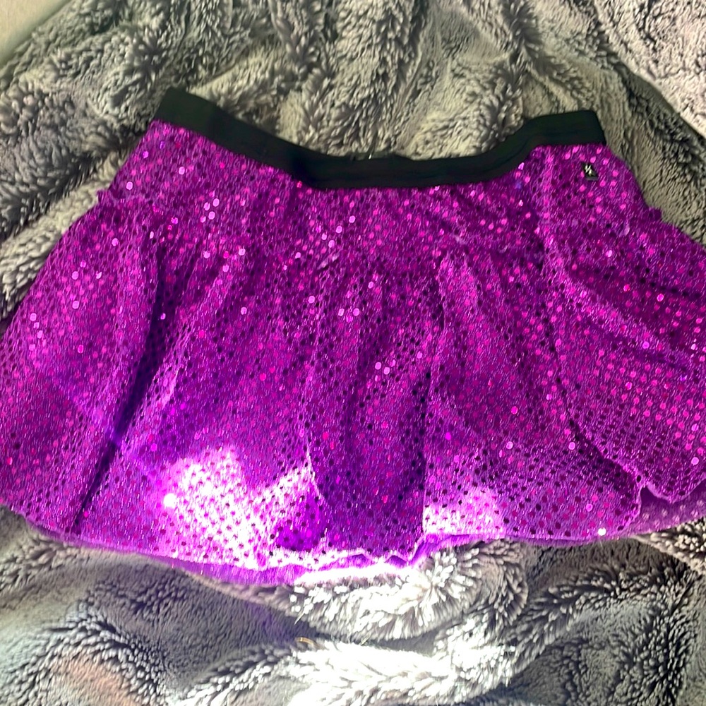 Purple sparkle skirt xs #teamsparkle